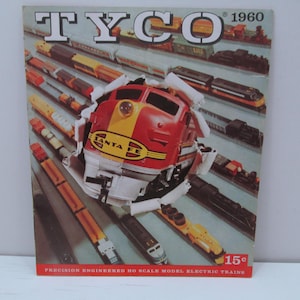 Vintage Tyco HO Train Catalog, 1960
