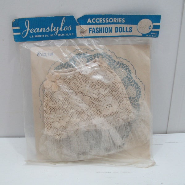 Vintage Sealed in Package Doll Girdle for 19-20 Inch Fashion Doll, 1950's