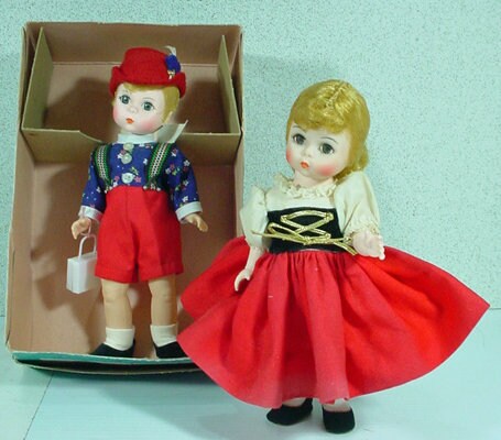 Ancienne Poupée Hansel Et Gretel - Rare - Années 60-70 - Vintage
