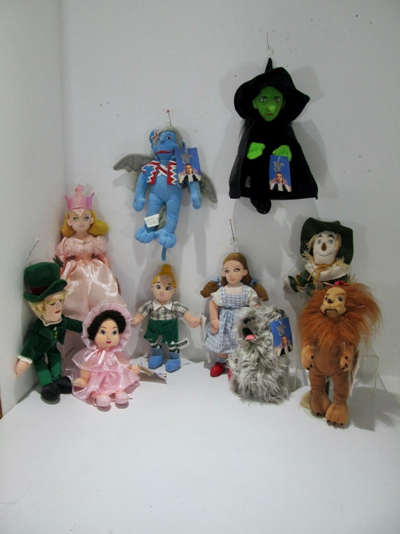 wizard of oz plush doll set