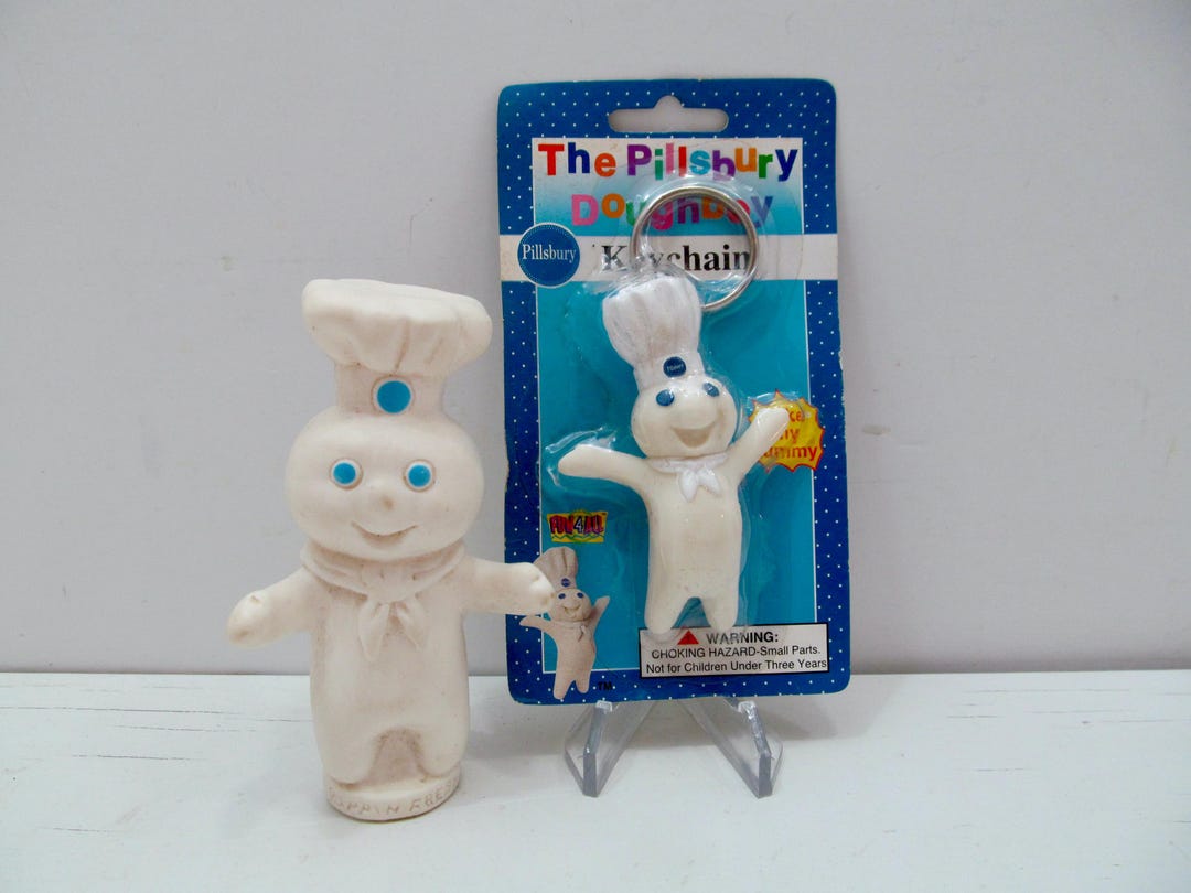 Pillsbury Doughboy NRFC Key Chain and Figure - Etsy