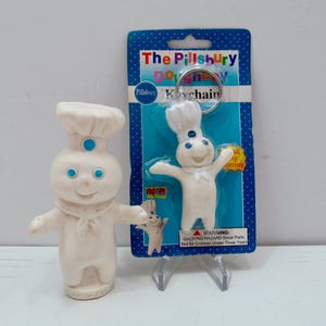 Pillsbury Doughboy NRFC Key Chain and Figure