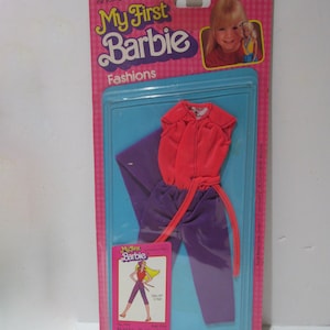 NRFC My First Barbie Fashions #1911, 1980, Mattel