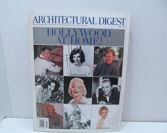 Architectural Digest, april 2000, Hollywood At Home, Marilyn Monroe