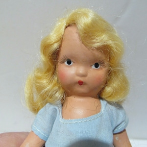 Vintage Nancy Ann Bisque Storybook Doll, #125, 1940&#39;s