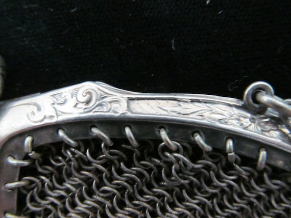 Antique 1920's Mesh Ladies Dance Purse - image 6