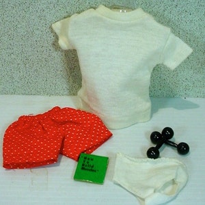 Vintage Mattel Ken Outfit In Training, 1961, Complete!