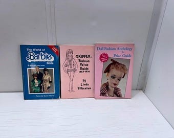 Vintage Barbie Collector/reverence Book Lot 1980's-1990's - Main Image