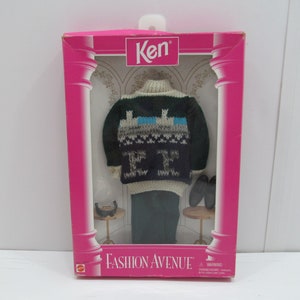 NRFB Mattel Ken Fashion Avenue Outfit, 1996