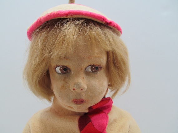 Vintage Cloth Lenci Doll, 1920's - Etsy