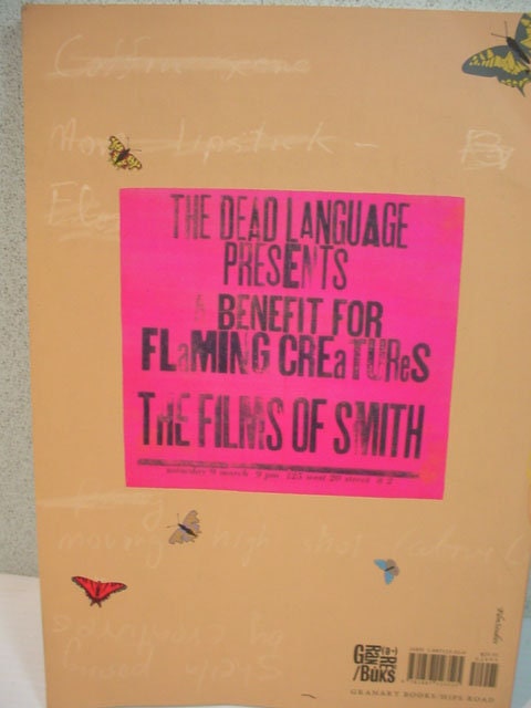 【本】On Jack Smith's Flaming Creatures 希少本、ジャック・スミスの炎の生き物について、J. ホバーマン - Etsy