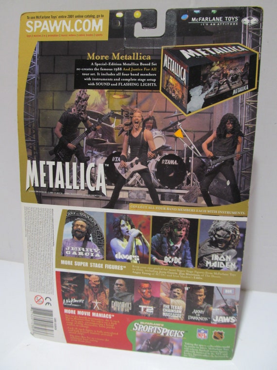NRFC Metallica Harvesters of Sorrow Action Figure, 2001 - Etsy