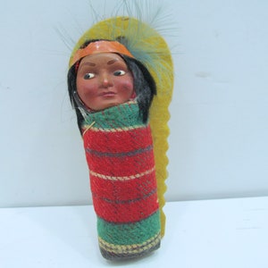 American Indian Papoose Souvenir Doll