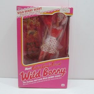 1980 Fashion Candi&#39;s Friend Wildberry Scented Hair Doll, Mego