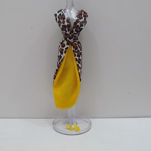 Vintage Mattel Barbie Outfit, Leisure Leopard, 1969