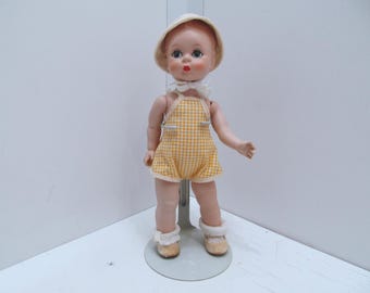 Madame Alexander Quiz-Kins 7.5 Inch Doll in Original Outfit, 1953