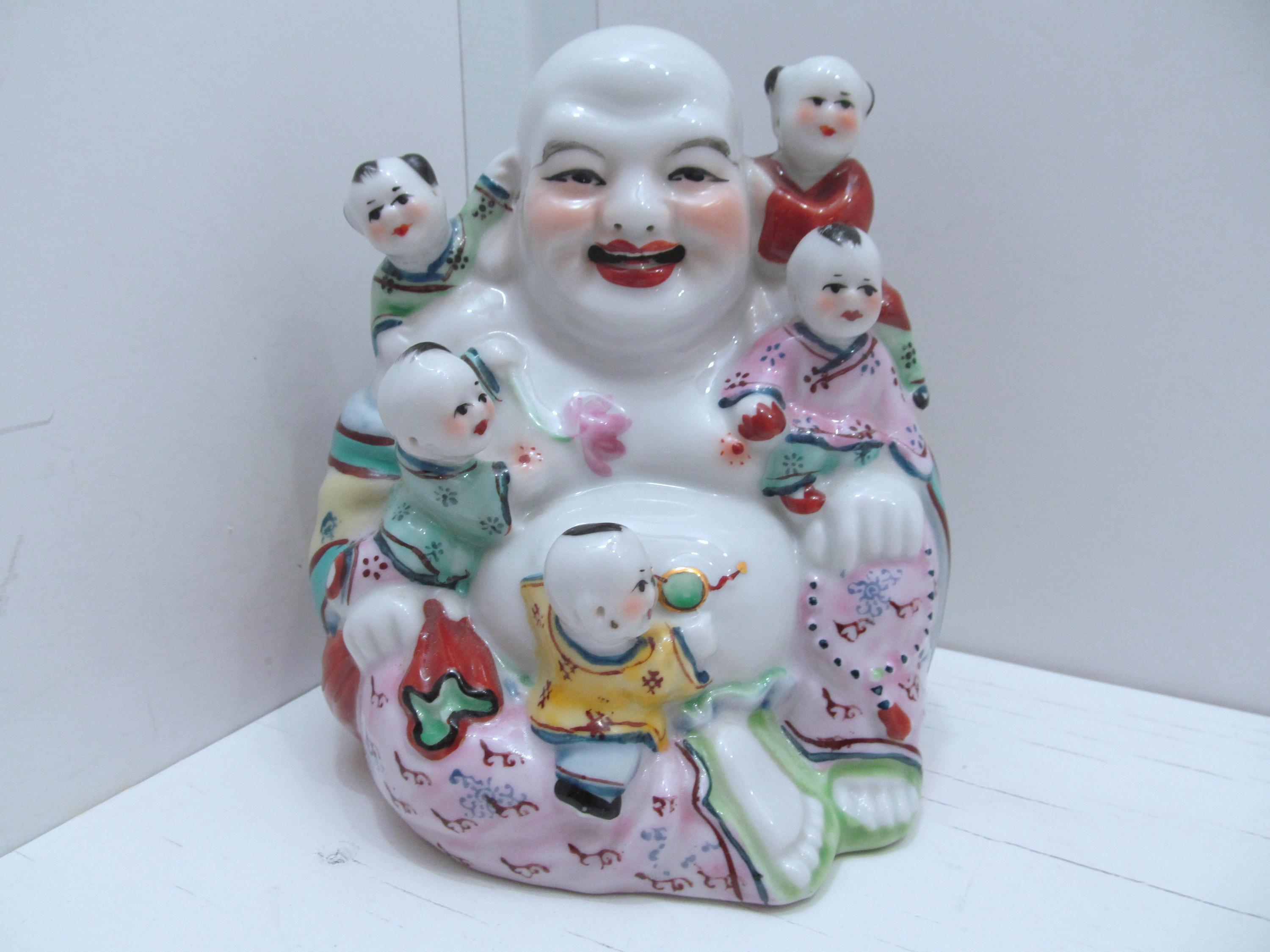 Buddha porcelain laughing - Etsy 日本