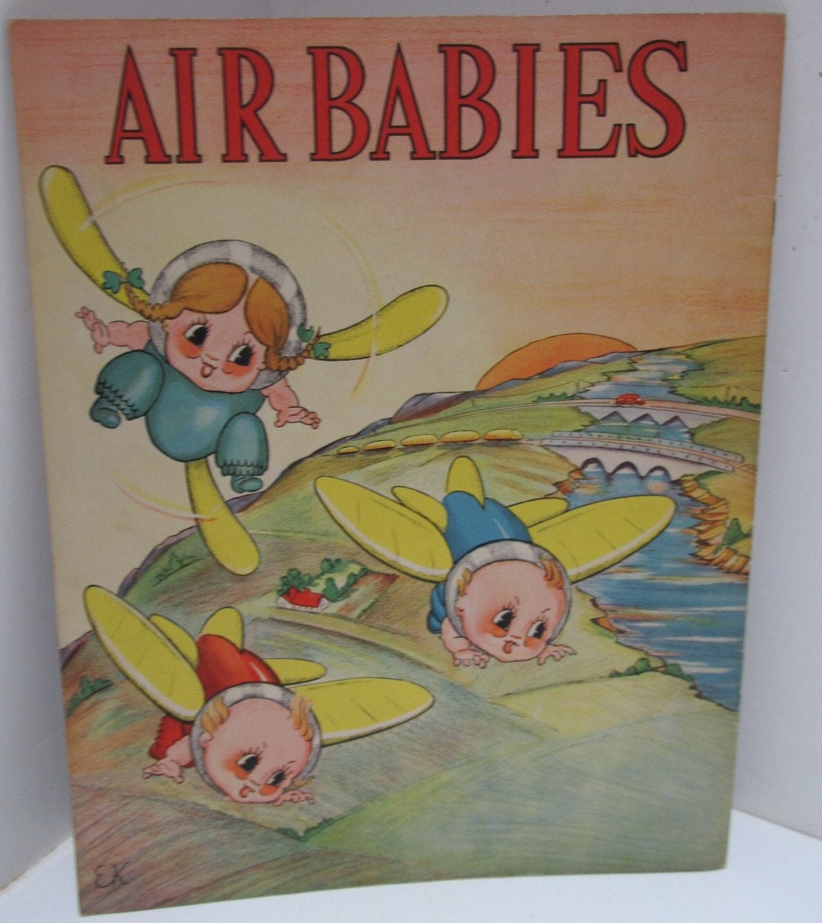 Rare Signed Copy of Air Babies by Elvy Kalep Childrens - Etsy Norway
