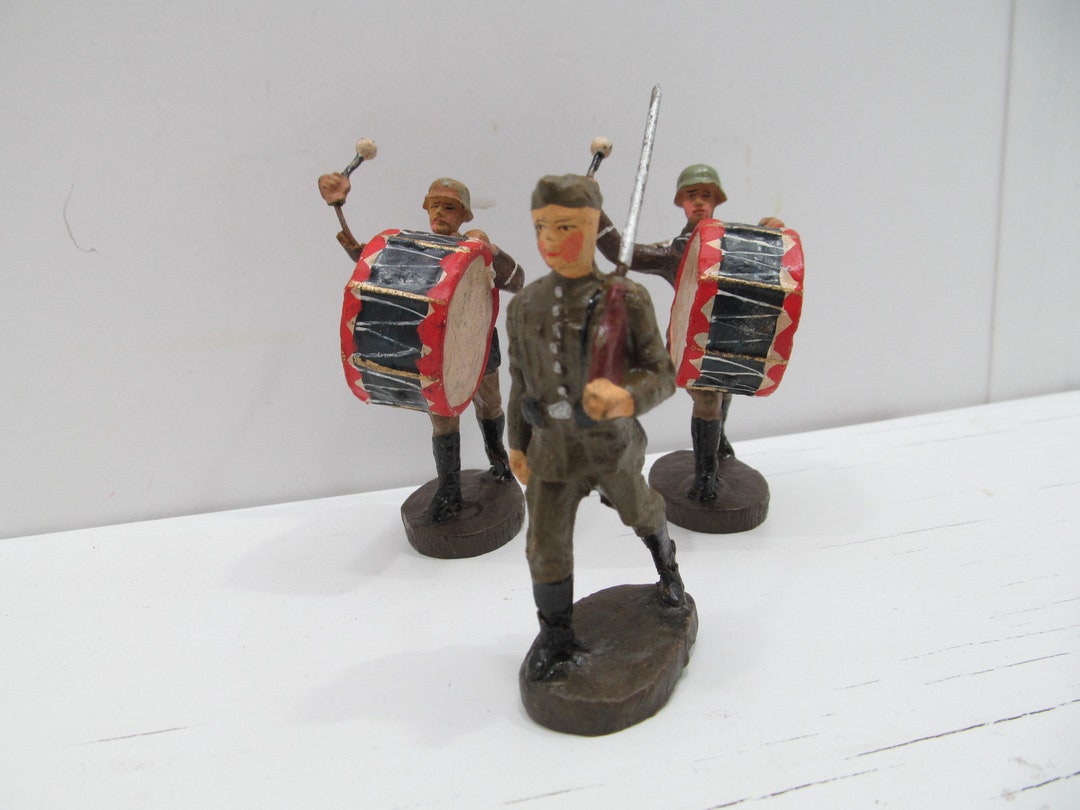 Elastolin, Lineol - Figura de brincar Pionniers et Soldats Français