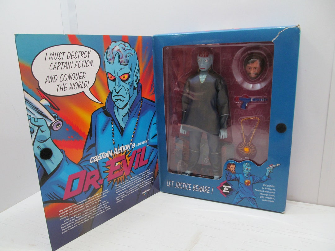 NRFB 1998 Captain Action's Dr. Evil Action Figure, 1998 - Etsy