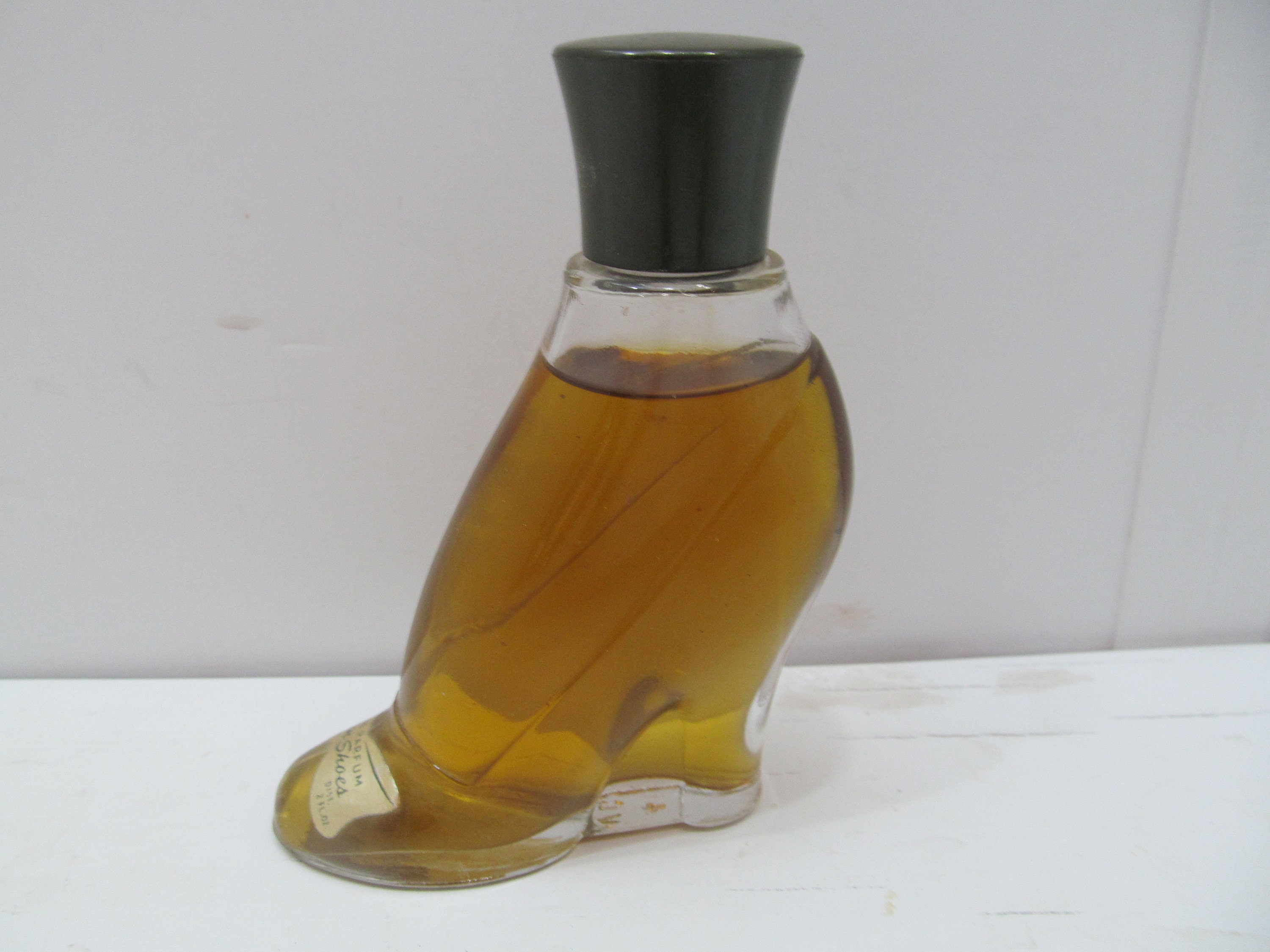 Eau De Parfum Green Shoes, 2. Fl. Oz, 1950's, Rare