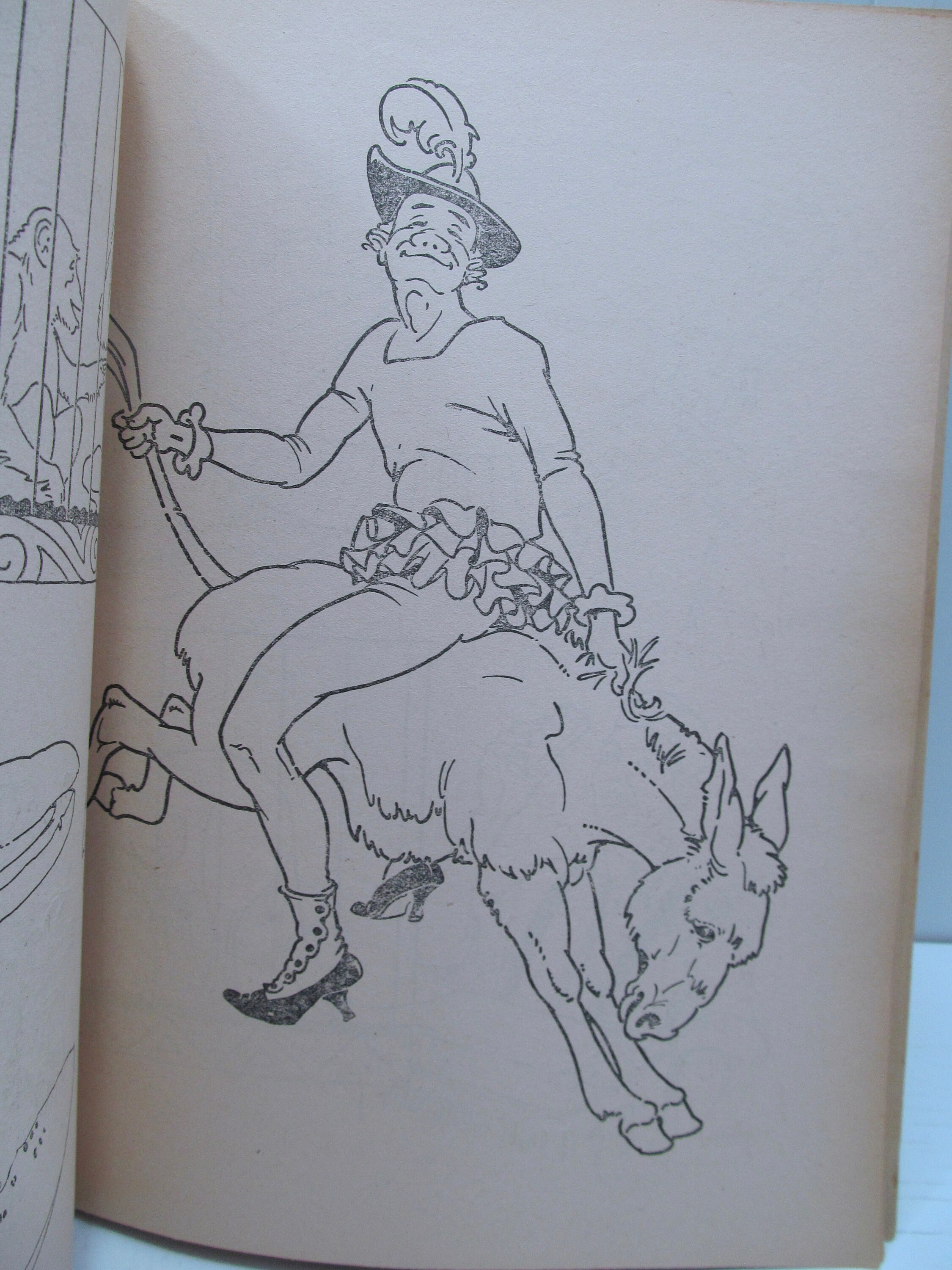 Saalfield ヴィンテージ 塗り絵 1940年代 3冊セット USA Vintage Circus Coloring Book, Un-used, Saalfield, 1940 - Etsy