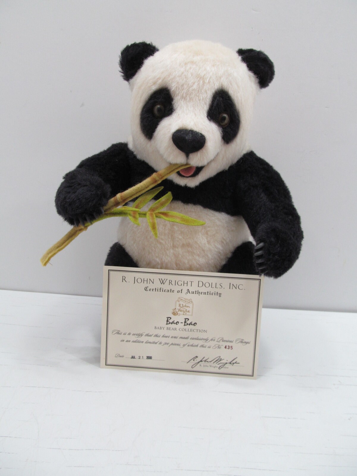 R. John Wright Baby Bear Collection Bao-bao Panda, 2000 - Etsy R. John Wright Baby Bear Collection Bao-bao Panda, 2000 - Etsy