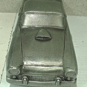 Cast Metal 1955 Ford Thunderbird Coin Bank from 1974