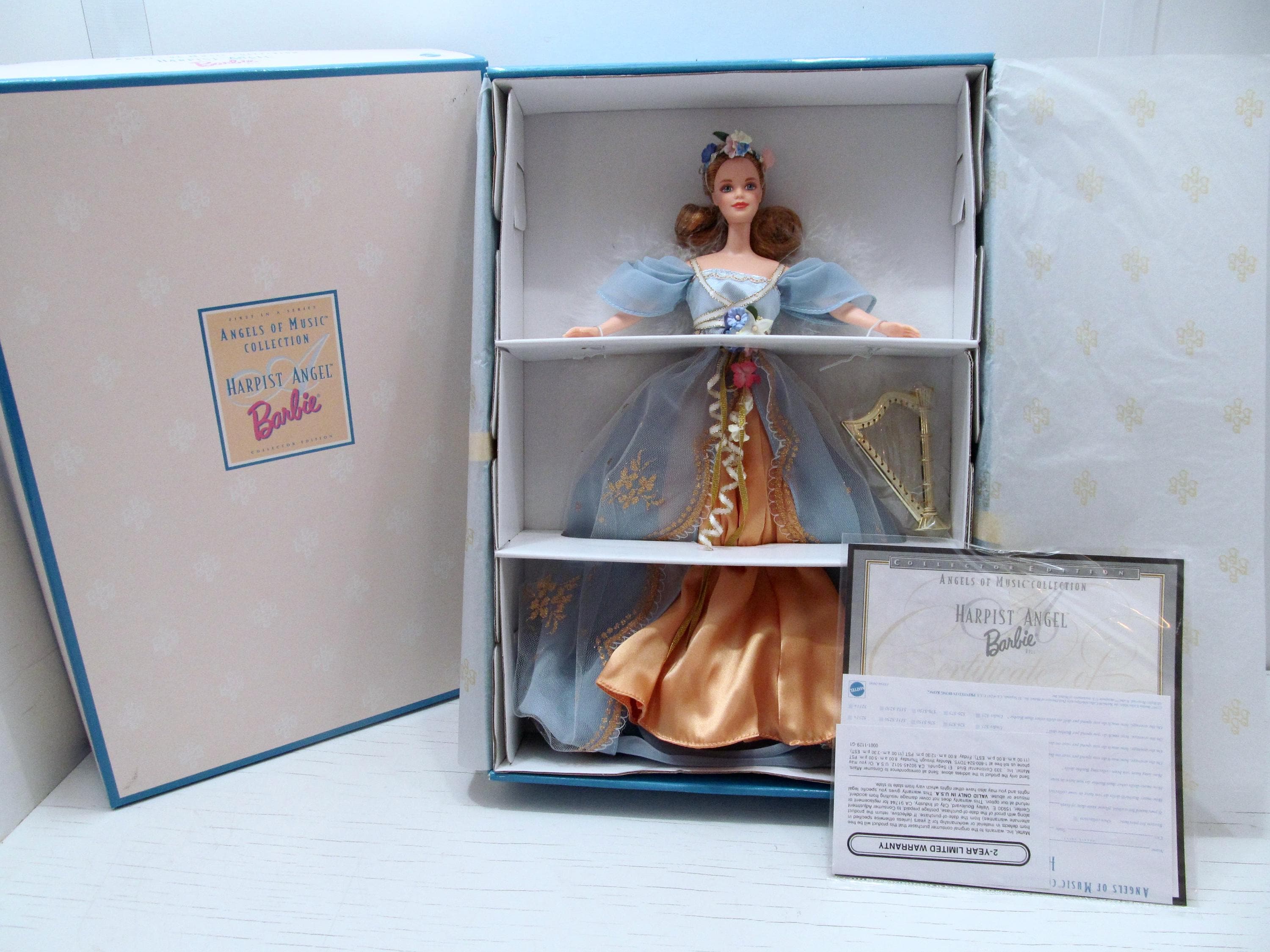 Barbie Harpist Angel - Etsy