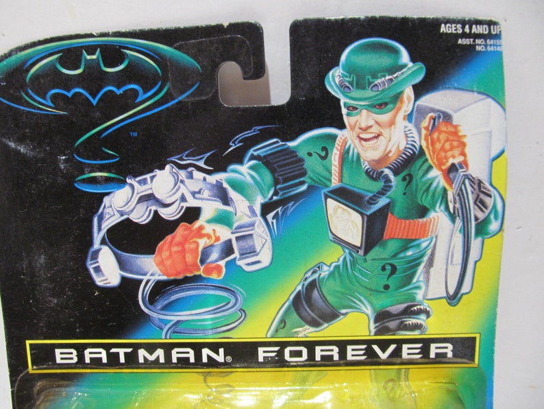 NRFC Batman Forever the Riddler Action Figure, Kenner 1995 - Etsy