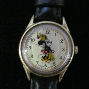 Lorus Quartz Minnie Mouse Wrist Watch, Works!
