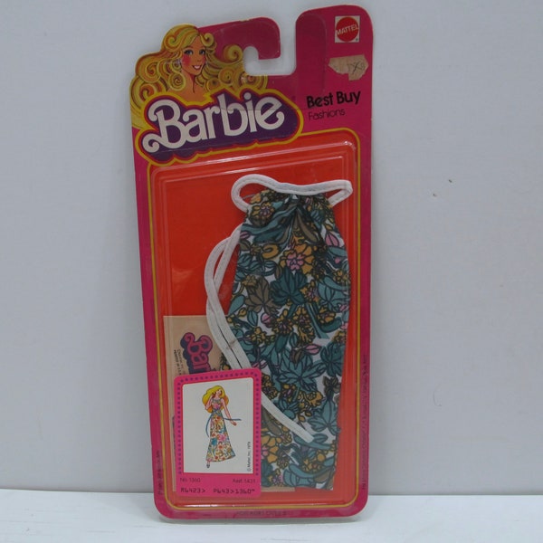 BARBIE BEST BUY Fashions #1357 Mattel vintage 1979 Superstar, robe EUR 14,90 - FR