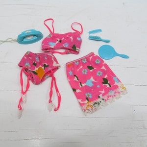 Vintage Mattel Barbie Outfit, Underprints, 1967, Complete