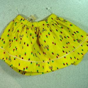 Seltener Rock für Gund Candy Lou Stoffpuppe, 1950