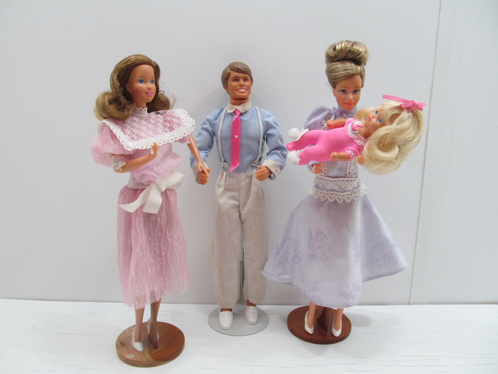 Vintage Mattel Barbie Heart Family Grandparents 1987 