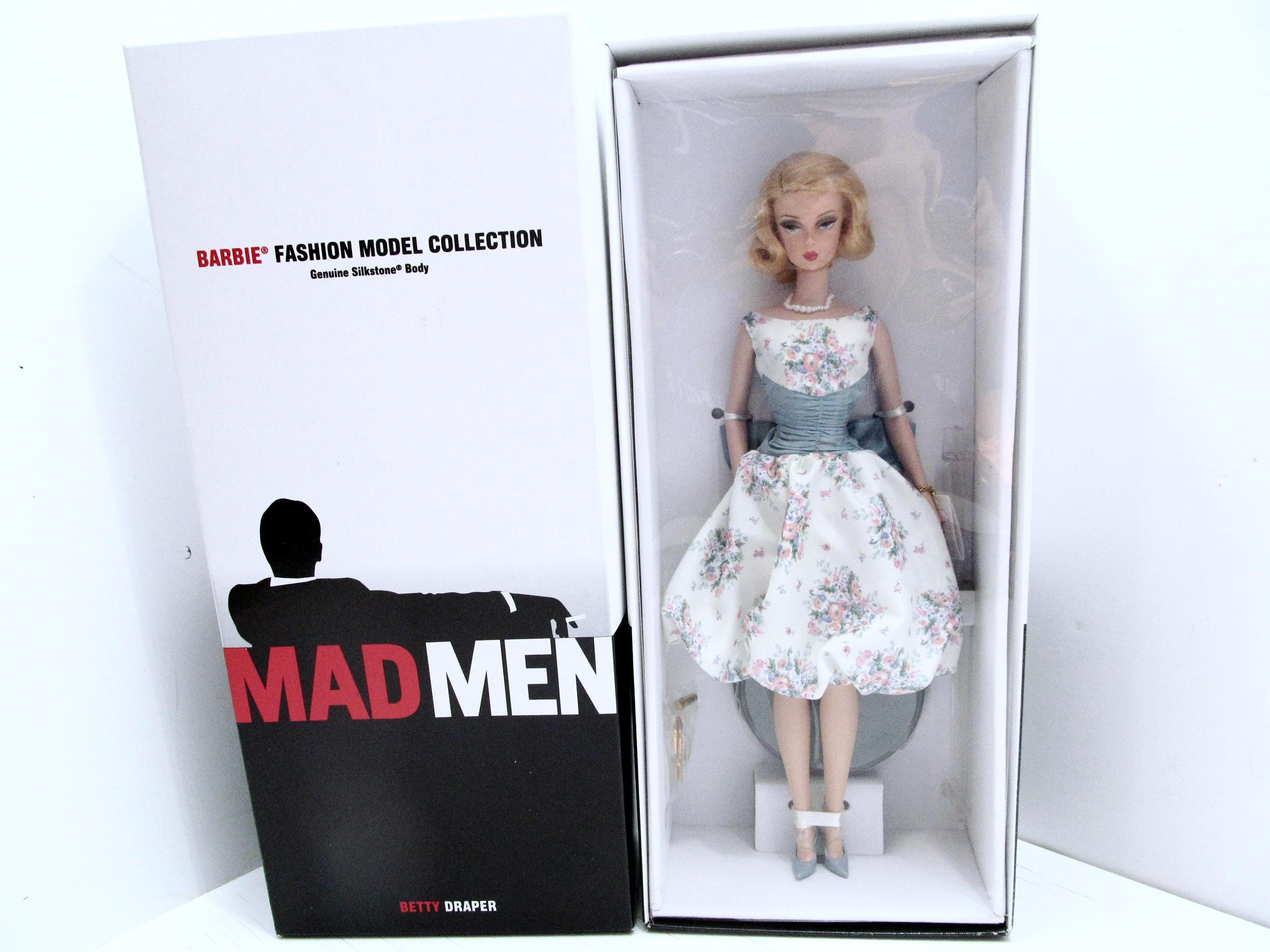 Mattel Mad Men Character Betty Draper Barbie NRFB - Etsy