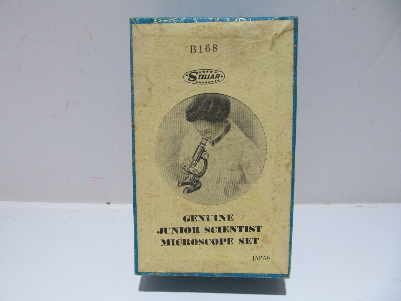 Vintage Stellar Junior Scientist Microscope Set, Japan, 1950's W