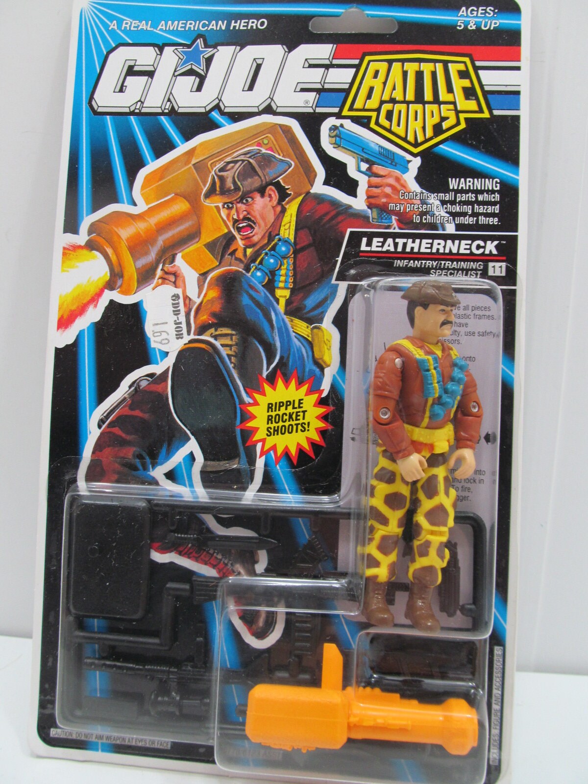 Hasbro GI Joe Battle Corps #11 Leatherneck Sealed on Card - Etsy