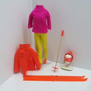 Vintage Mattel Barbie Outfit, The Ski Scene, 1970