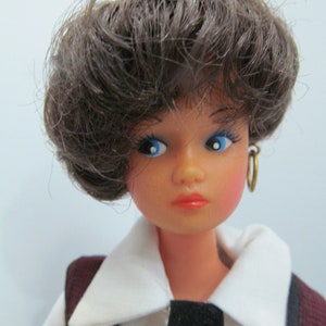 Vintage Atlantic City Casino Dealer Fashion Doll Clone, 1970&#39;s