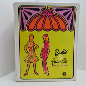 Vintage Mattel & Francie Doll Trunk, 1965