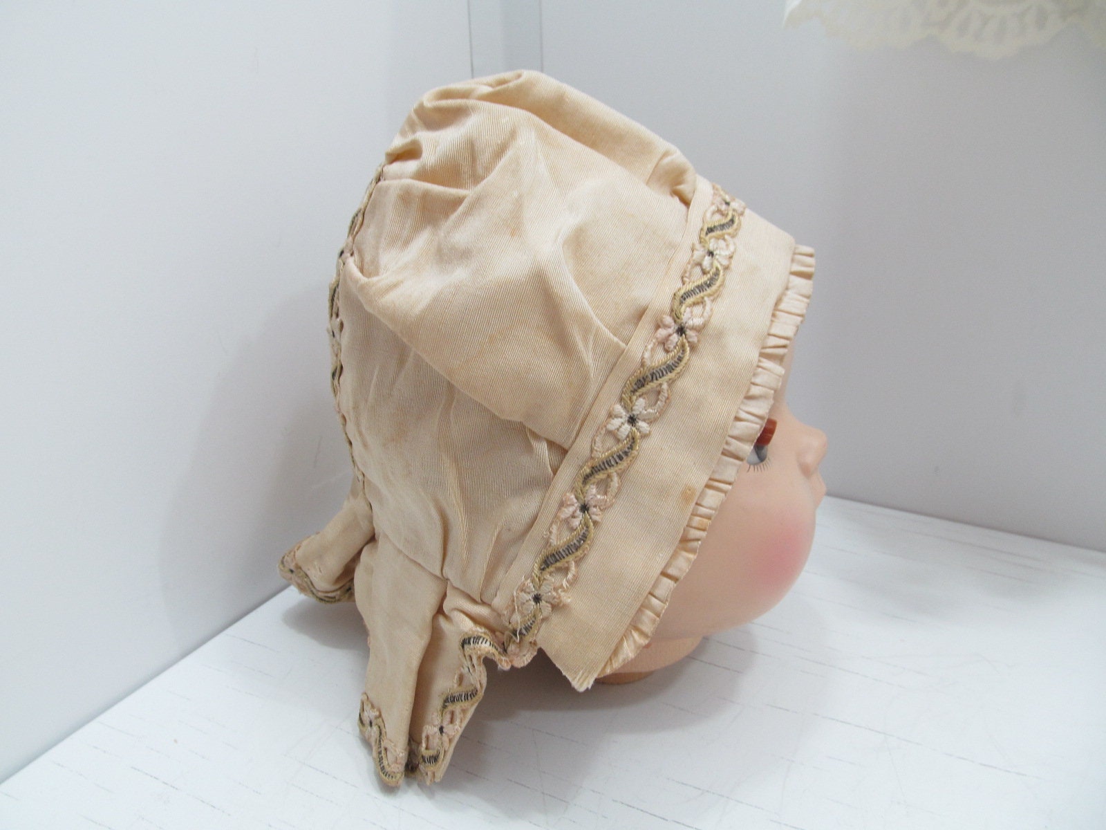 Antique doll bonnet - Etsy 日本 Antique doll bonnet - Etsy 日本