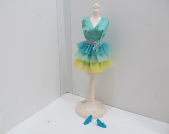 Vintage Mattel Barbie Outfit, Dreamy Blues, Complete,  1970