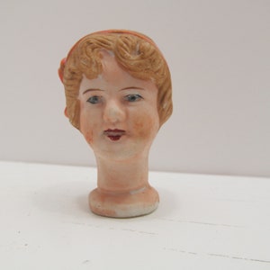 Antique Bisque Nippon Doll Head
