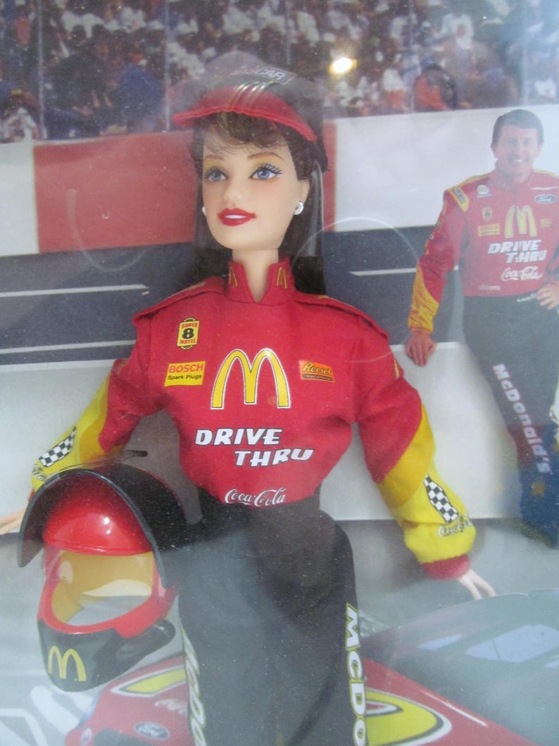 Mattel Barbie NASCAR #94 Doll - Etsy