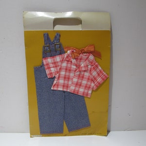 MOC Ideal 15&quot; Shirley Temple Rebecca of Sunnybrook Farm Outfit, 1974