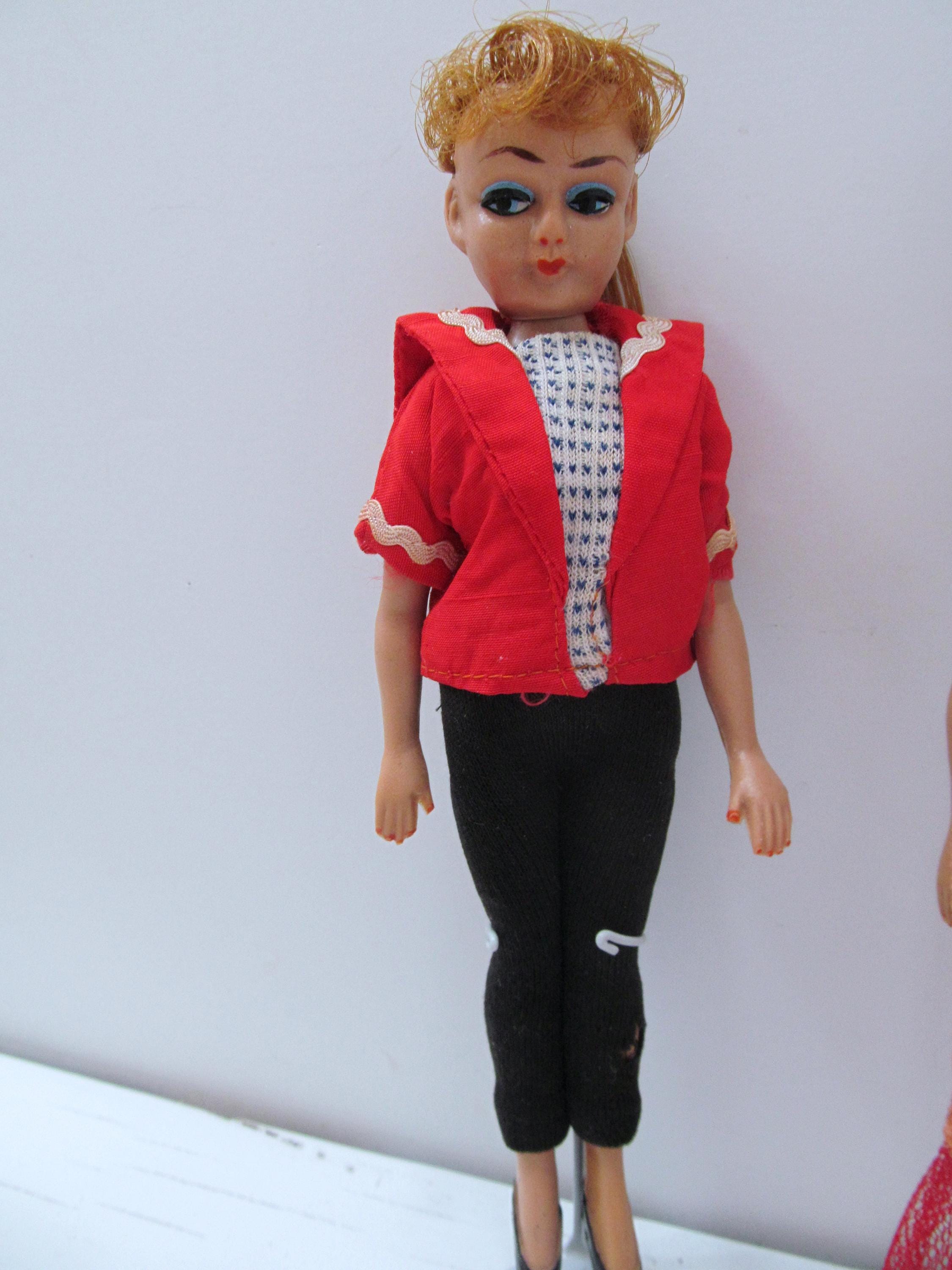 Poupée Vintage LIZA Des Années 60 Par Cragstan - Robe De Soirée - Fashion Doll