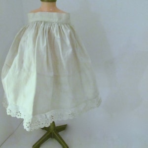 Antique Dolls Cotton Under Slip, 1900&#39;s