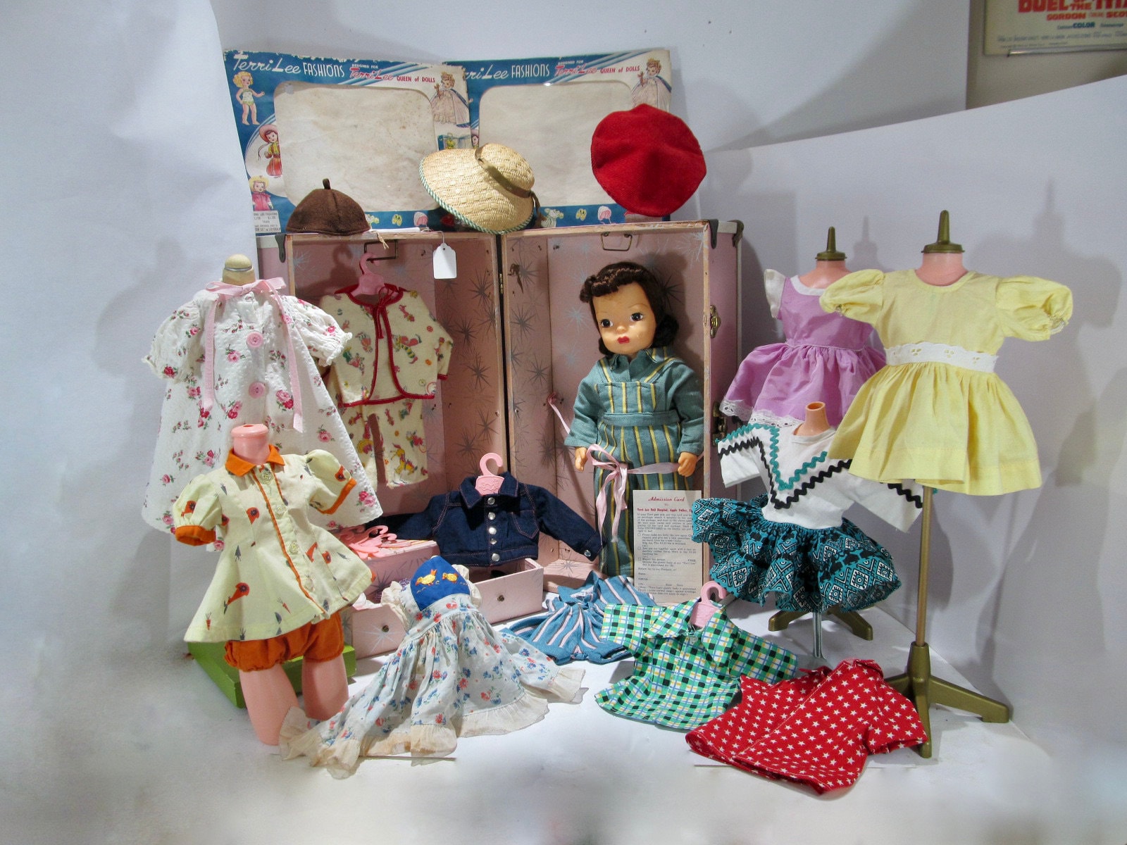 Buy Vintage 1950's Terri Lee Doll W/trunk Wardrobe & Online in India - Etsy