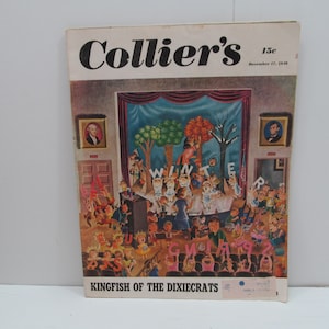 Vintage Collier&#39;s Magazine, December 17. 1949
